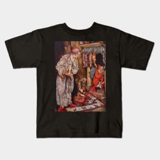 1915 Christmas, Arthur Rackham Kids T-Shirt